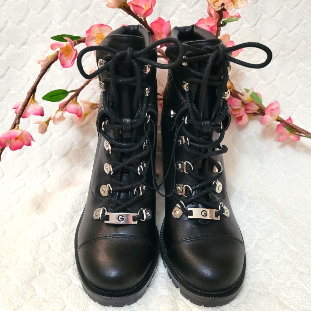 🍃⚘️GBG Los Angeles Guess Combat Boots - Picture 4 of 9